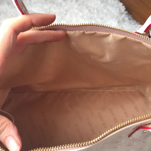 Arcadia Tan Satchel Bag - Picture 7 of 8